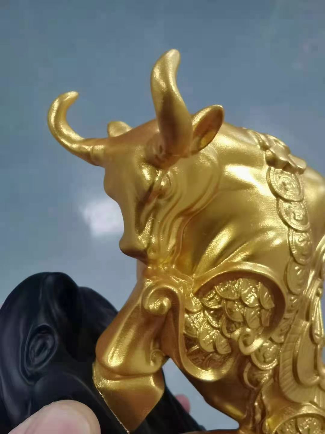 3D打印擺件噴金色 3D打印擺件噴金色