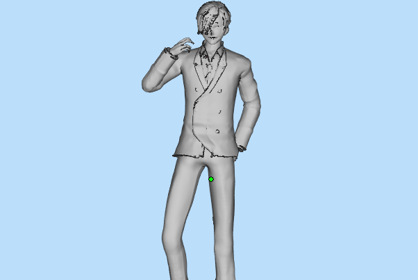 海賊王山治3D模型圖